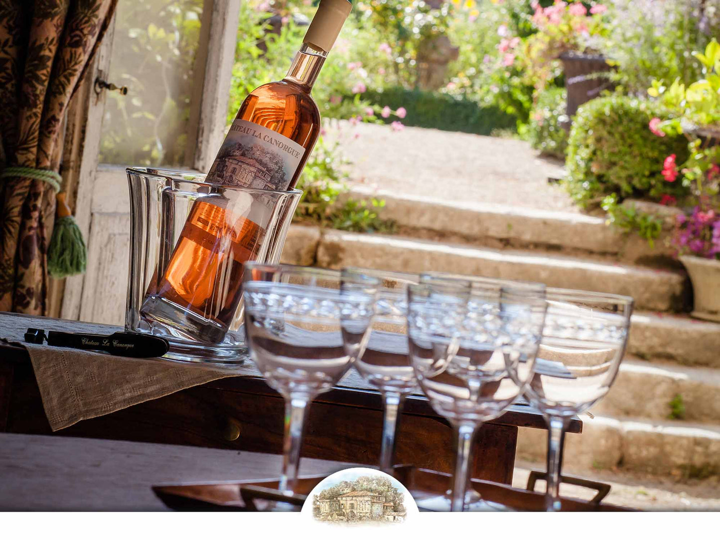 Château La Canorgue Weinauswahl AOC Luberon - Rouge Rosé Blanc Bio - Weihnachts-Probierset 3 Flaschen - Flash Sale Sonderpreis 39€