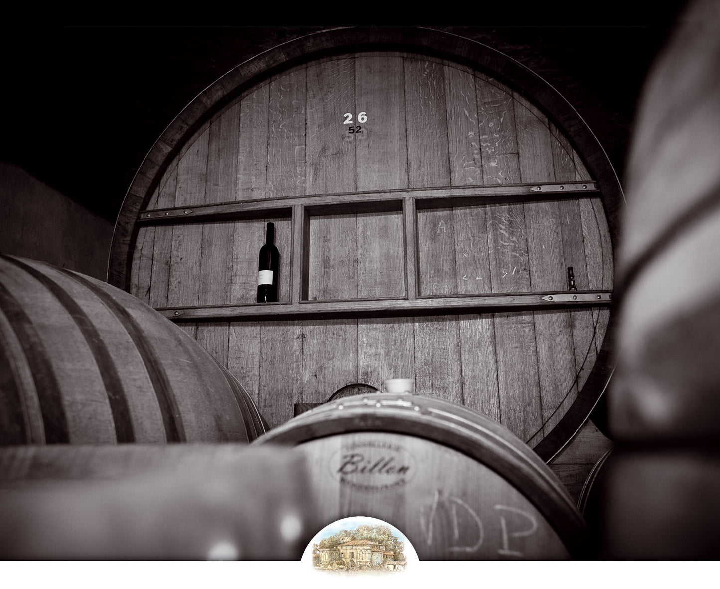 Traditionelle Weinherstellung Château La Canorgue - Handverlesene Vinifikation im Eichenfass - Weihnachts-Winzer-Edition signiert - Flash Sale limitiert 100 Flaschen