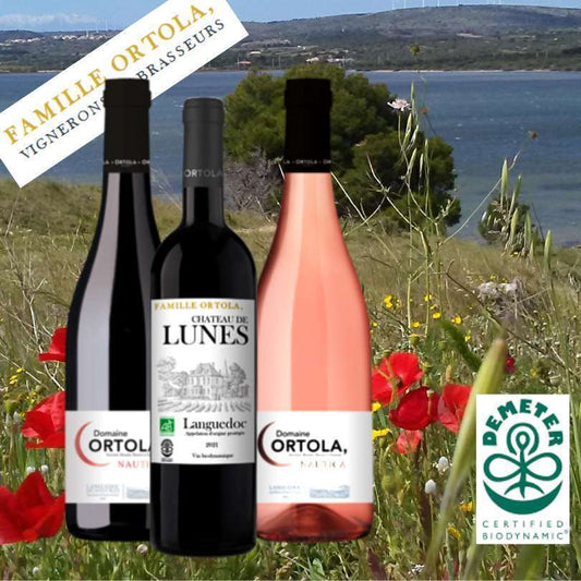 Biowein Aktionspaket Domaine Ortola, mit 6 Flaschen, 15 % Rabatt, Sie sparen € 11,70