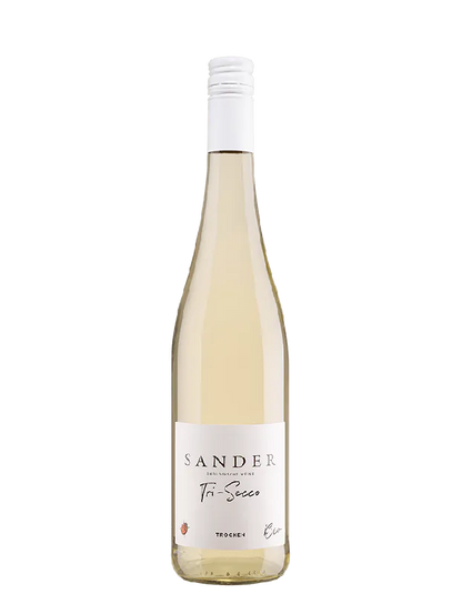 Weingut Sander, Trisecco trocken, Bio-Perlwein, weiß, ab € 7,90