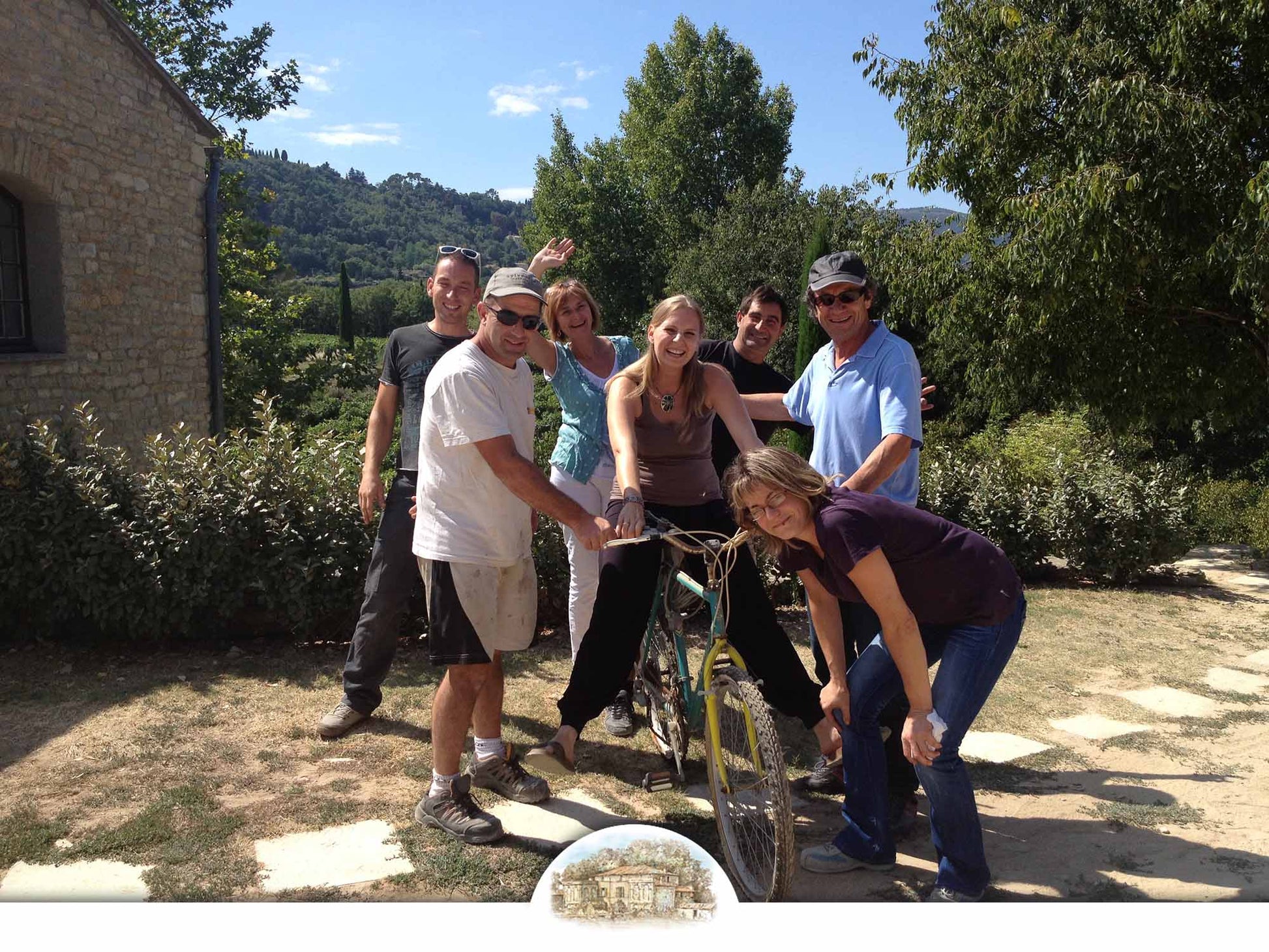 Château La Canorgue Familienteam Provence - Handwerkliche Weinproduktion seit 1978 - Frohe Weihnachten mit Bio-Weinen - Exklusiver Flash Sale für Stammkunden