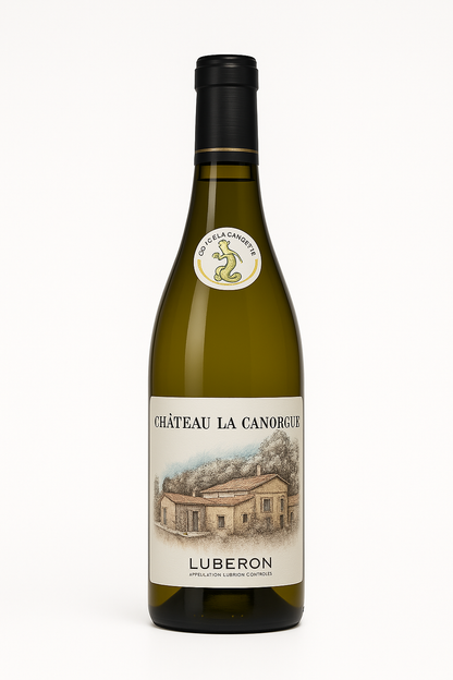 Château La Canorgue Luberon Blanc AOC Bio 2023 - Biologischer Weißwein aus der Provence