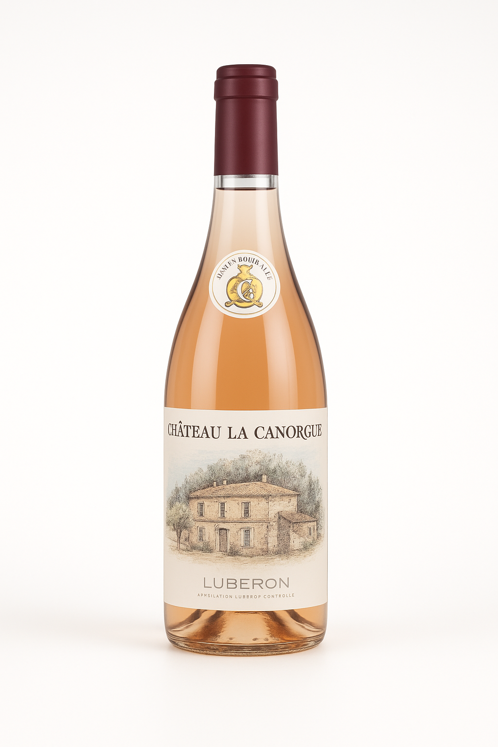 Château La Canorgue Luberon Rosé AOC Bio 2023 - Biologischer Roséwein aus der Provence