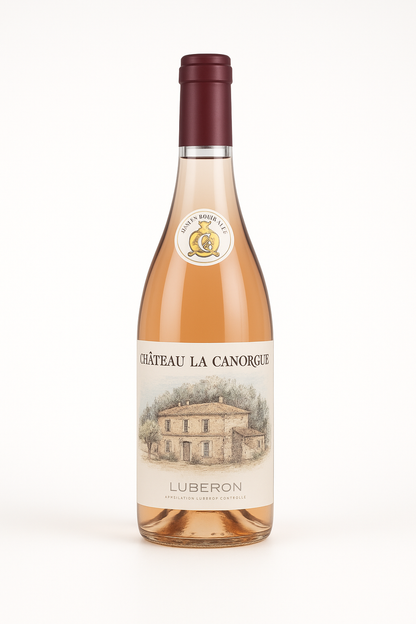 Château La Canorgue Luberon Rosé AOC Bio 2023 - Biologischer Roséwein aus der Provence