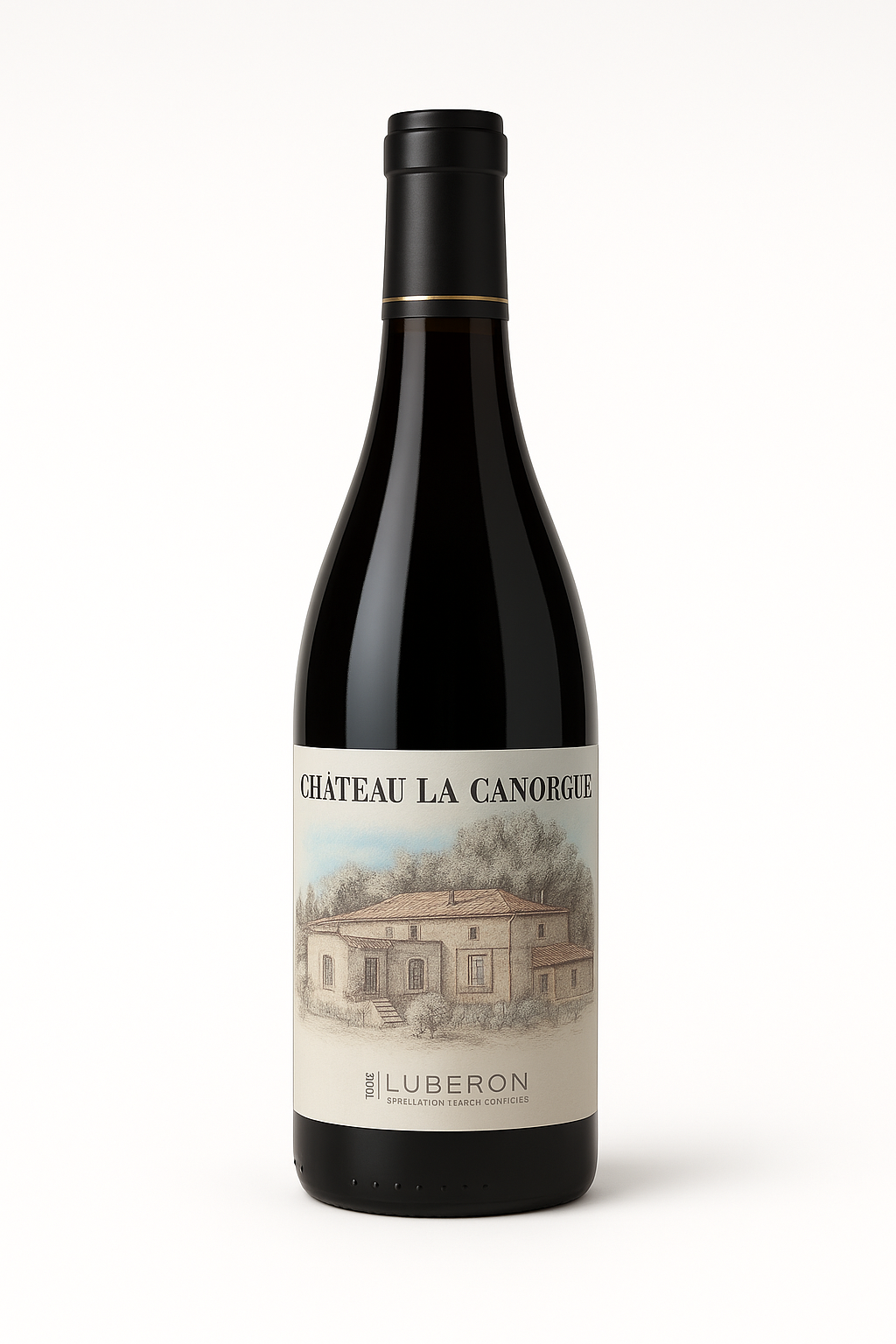 Château La Canorgue Luberon Rouge AOC Bio 2022 - Biologischer Rotwein aus der Provence