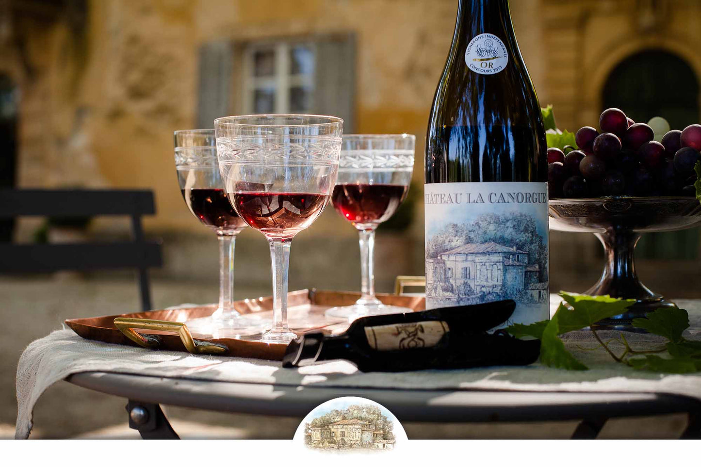 Château La Canorgue Premium Weinflaschen - AOC Luberon Rot Rosé Blanc - Perfektes Weihnachts-Probierpaket - Flash Sale Bundle Angebot